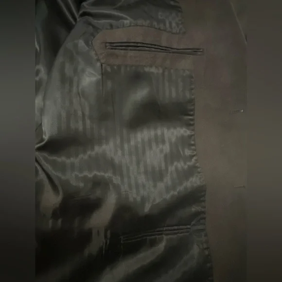 Jean Paul Germain 56R 2 Button Sport Coat Blazer Microfiber Sueded - Picture 8 of 13